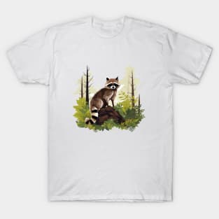 Raccoony Cuteness T-Shirt